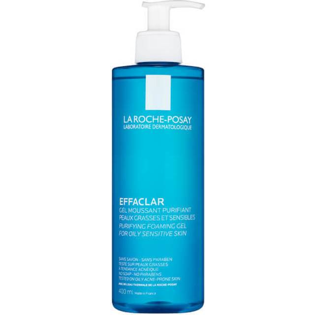 La Roche-Posay Effaclar Gel Facial Wash for Oily Skin 400ml - Bedste ansigtsrens - Dinskønhed.dk