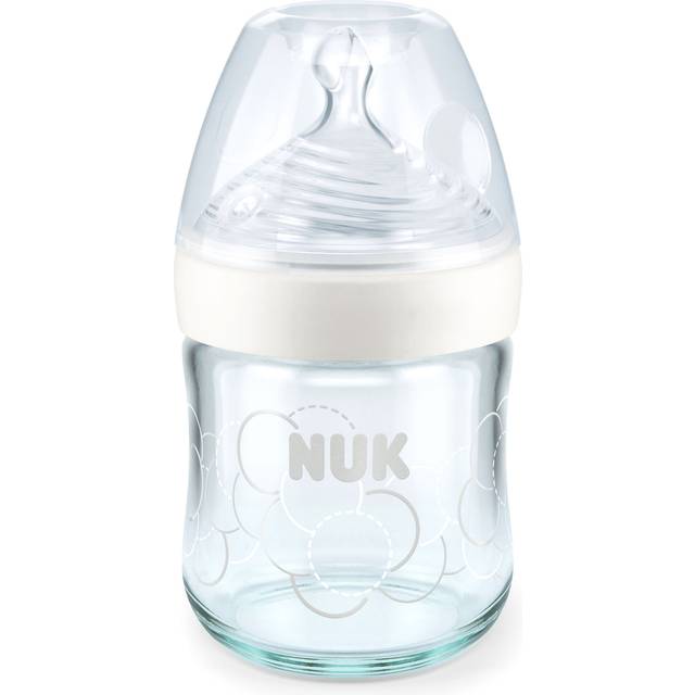 Nuk Nature Sense Glasflaska 120ml - Sutteflaske test - TIl den lille