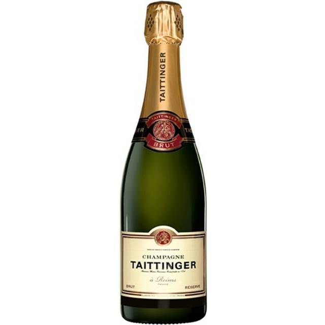 Taittinger Brut Reserve Chardonnay, Pinot Noir, Pinot Meunier Champagne - gavehylden.dk