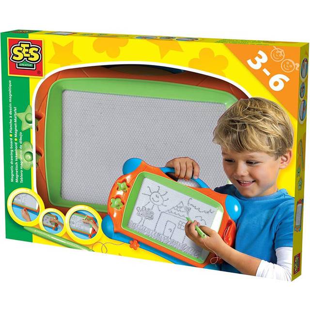 SES Creative Magnetic Drawing Board - Legetøj til 1 årig - TIl den lille