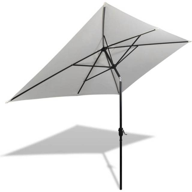 vidaXL Parasol 40772 300cm - Populære firkantede parasoller til terrasse og altan - Havekrogen.dk