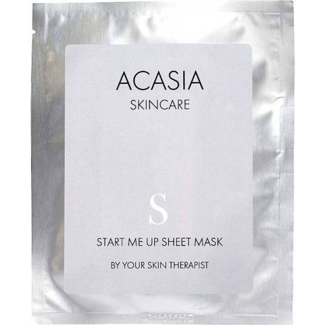 Acasia Skincare Start Me Up Sheet Mask 23ml - Bedste ansigtsmaske - Dinskønhed.dk