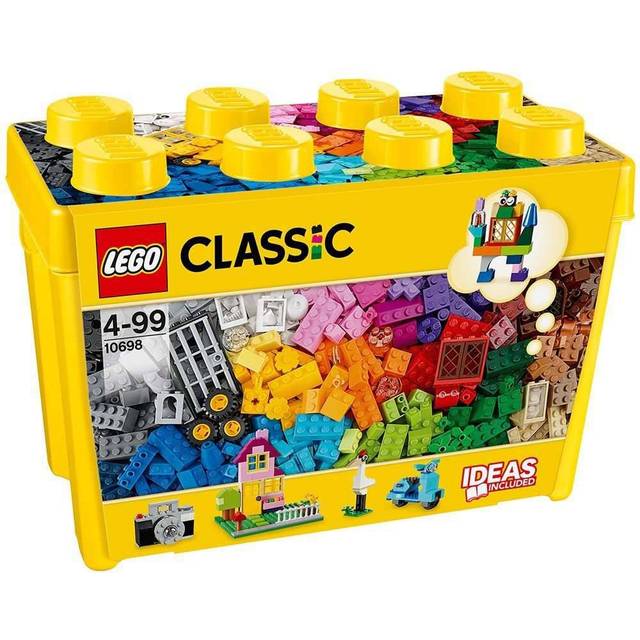 Lego Classic Large Creative Brick Box 10698 - +40 skarpe gaveideer til 6-årige - Babyhelp.dk