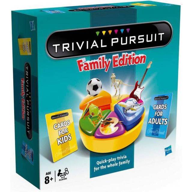 Hasbro Trivial Pursuit Family - Brætspil til børn guide - TIl den lille