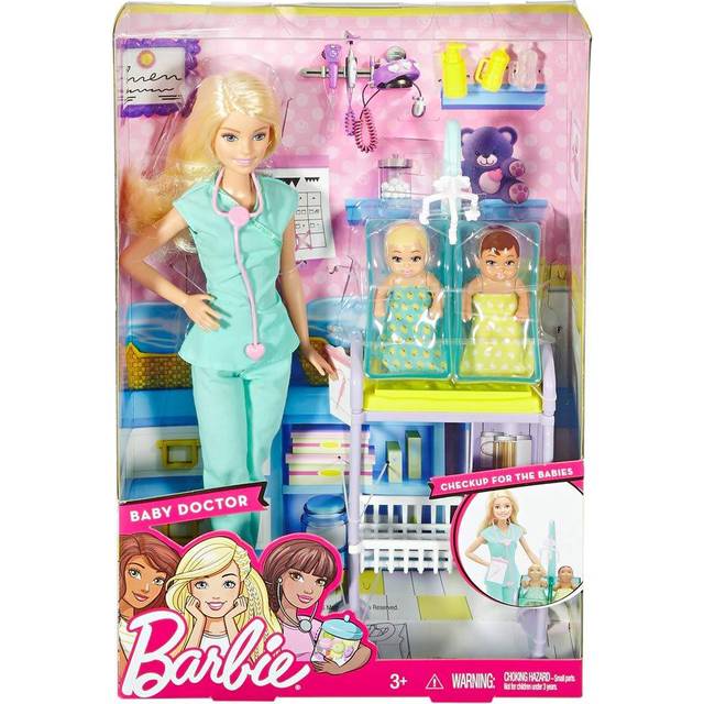 Barbie Baby Doctor Legesæt - Gaver til 4 årig - TIl den lille
