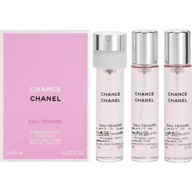 Chanel Chance Eau Tendre EdT 3x20ml Refill • Pris »