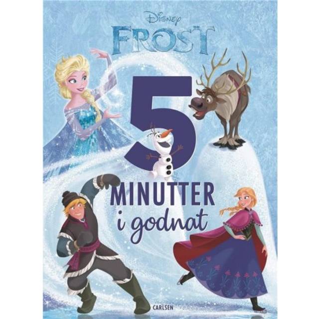 Fem minutter i godnat - Frost (Indbundet, 2019) - Børnebøger – De bedste bøger for de 0-6 årige - TIl den lille
