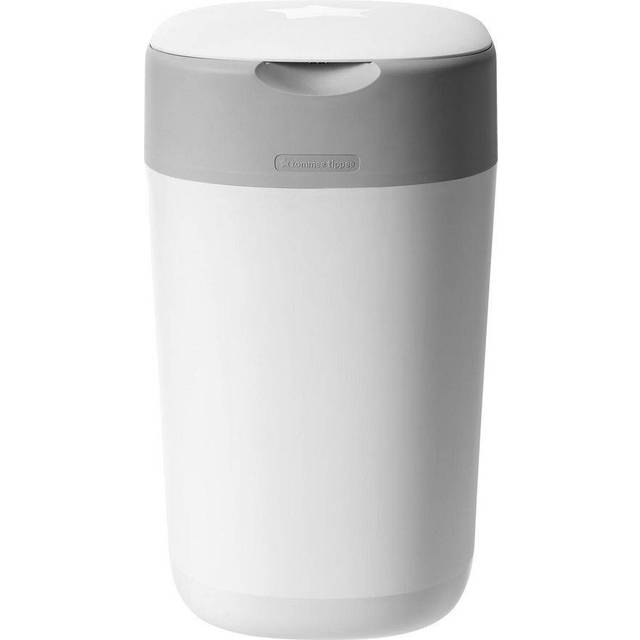 Tommee Tippee Twist & Click Nappy Disposal Bin - Blespand test - TIl den lille