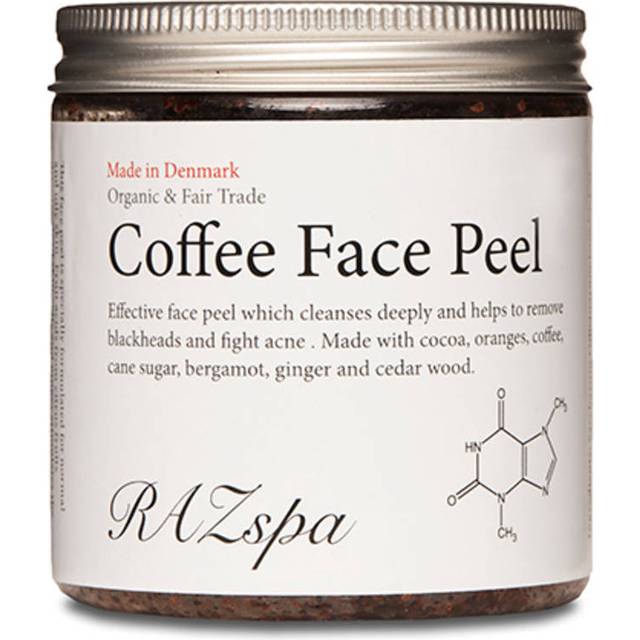 Raz Skincare Coffee Face Peel 200g - gavehylden.dk