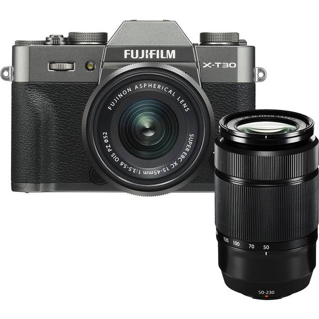 Fujifilm X-T30 + XC 15-45mm + XC 50-230mm II • Se priser (3 butikker)