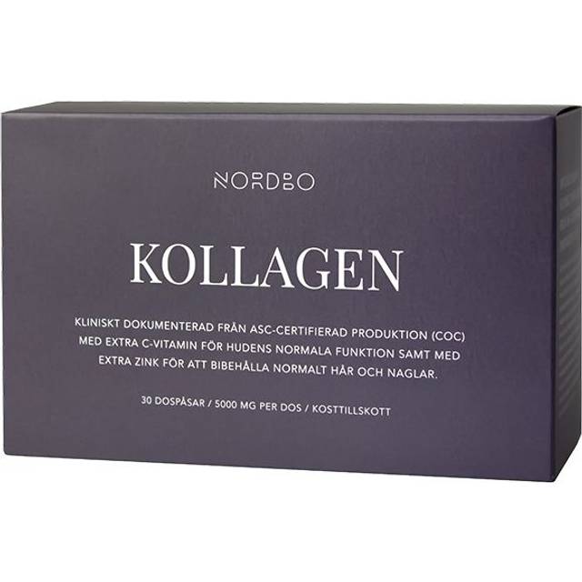Nordbo Kollagen 30 stk - Kollagenpulver test - Dinskønhed.dk