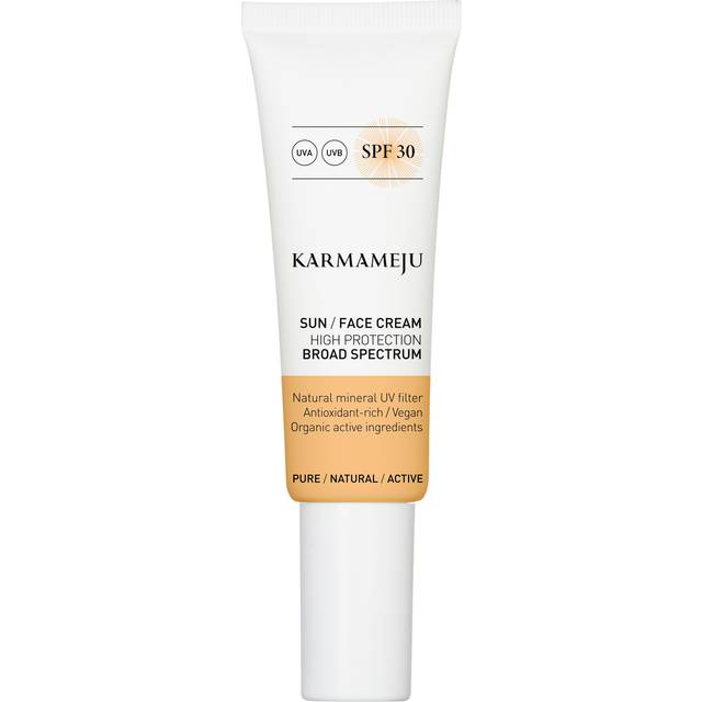 Karmameju Sun Face Cream SPF30 50ml - Bedste ansigtssolcreme - Dinskønhed.dk