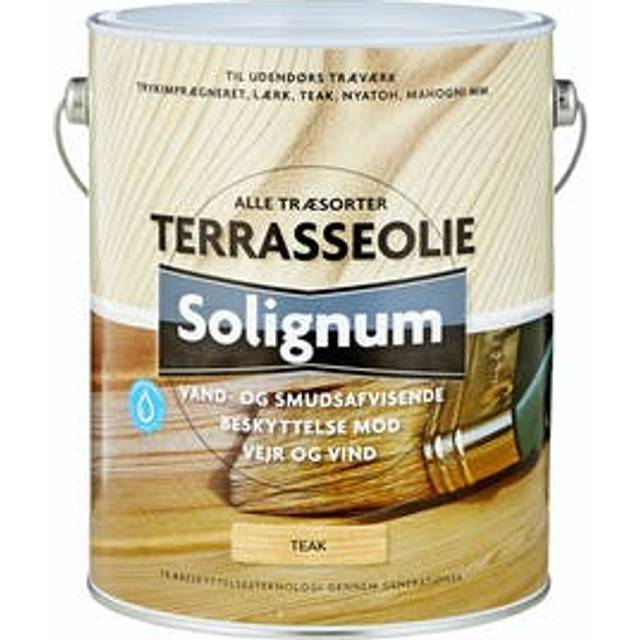Solignum - Olie Teak 5L - Terrasseolie test – Her er de bedste olier - Havekrogen.dk