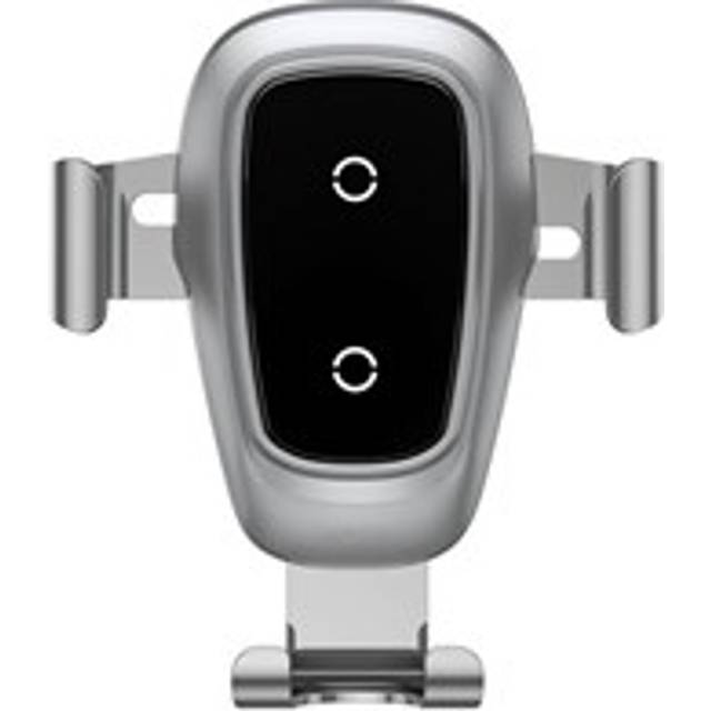 Baseus Wireless Charger Gravity Car Mount - iphone bilholder test - Datalife.fk