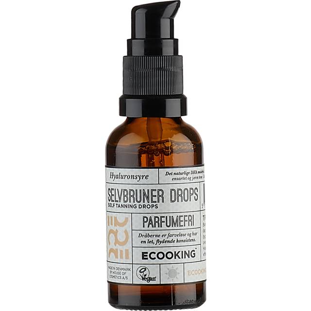 Ecooking Selvbruner Drops Parfumefri 30ml - Gave til bror og søster - MOREFEWS