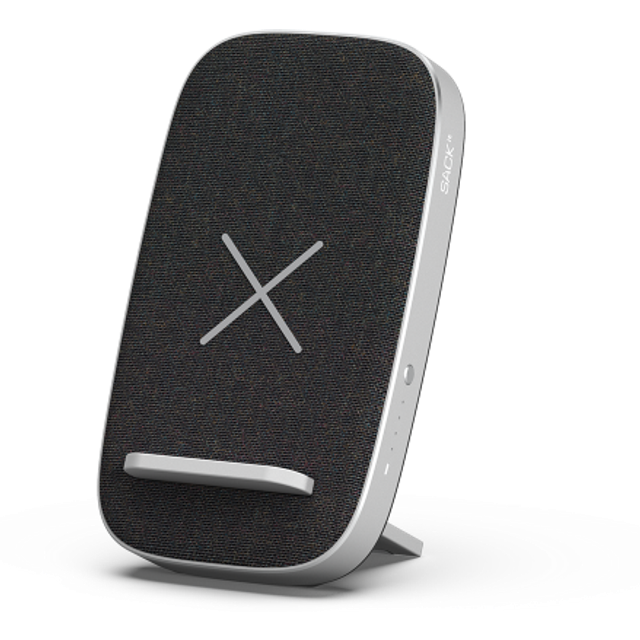 SACKit CHARGEit Stand Powerbank and Wireless Qi Charger - Morefews.dk
