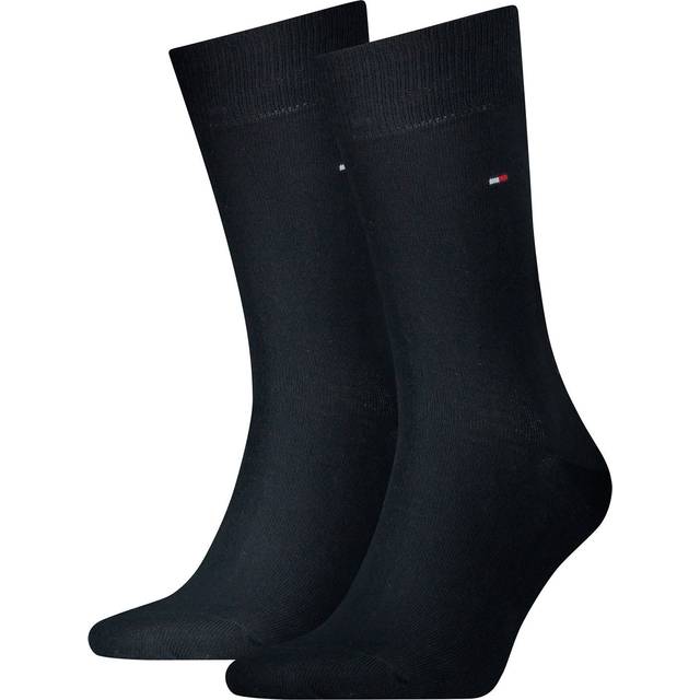 Tommy Hilfiger Classic Socks 2-Pack - Dark Navy - Morefews.dk