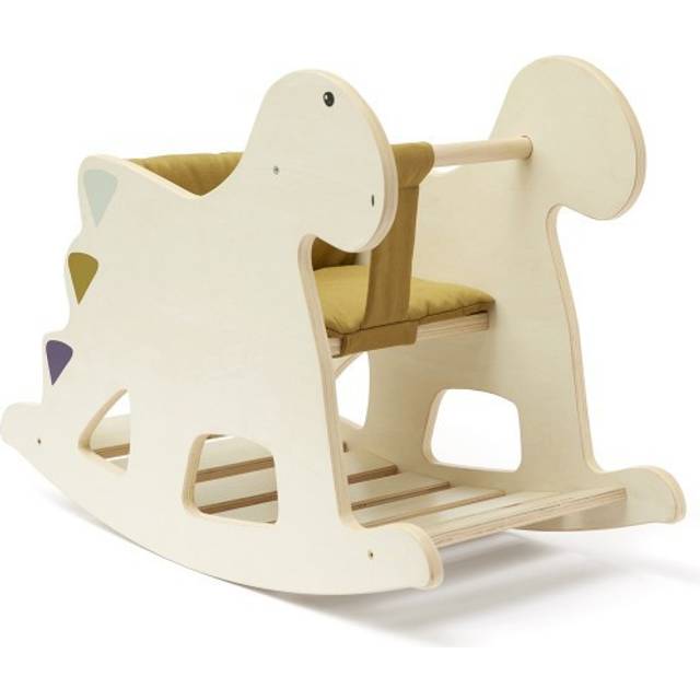Kids Concept Rocking Horse Dino Wood Neo - Gyngehest - TIl den lille