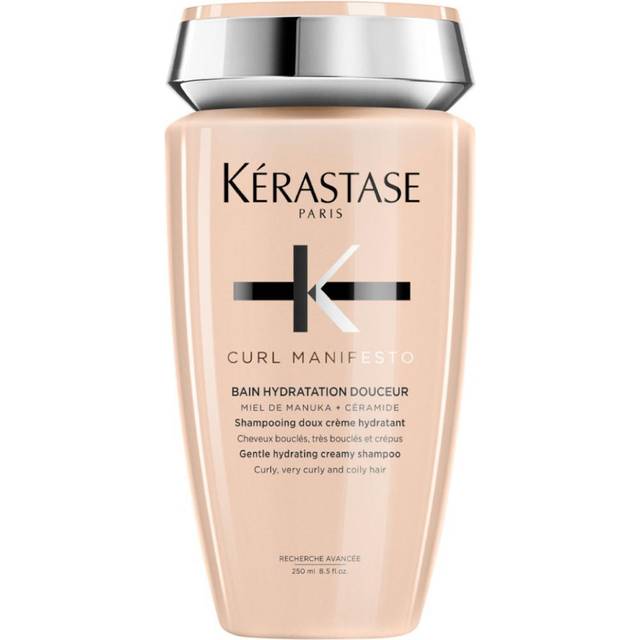 Kérastase Curl Manifesto Bain Hydratation Douceur Shampoo 250ml - Bedste shampoo til krøllet hår - Dinskønhed.dk