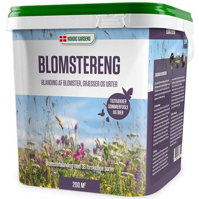 Nordic Garden Blomstereng - Hvordan du får den vilde og flotte blomstereng i haven - Havekrogen.dk