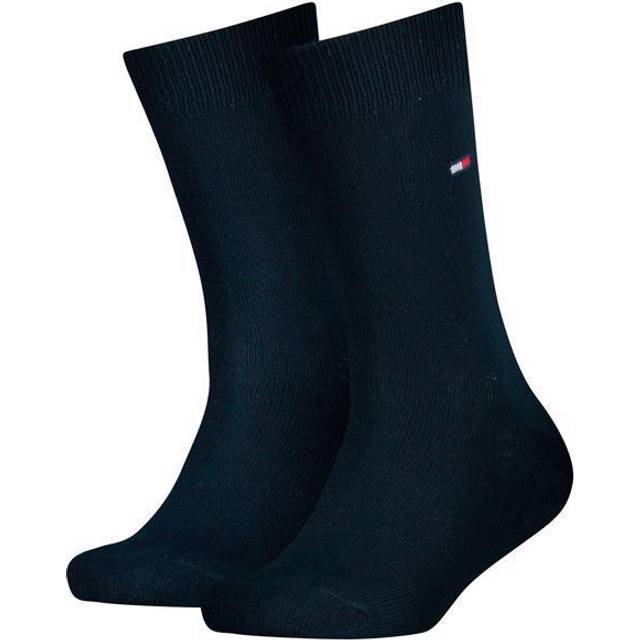 Tommy Hilfiger Basic Socks 2-pack - Midnight Blue (391334-563) - Gaven til ham der ikke ønsker sig noget - MOREFEWS