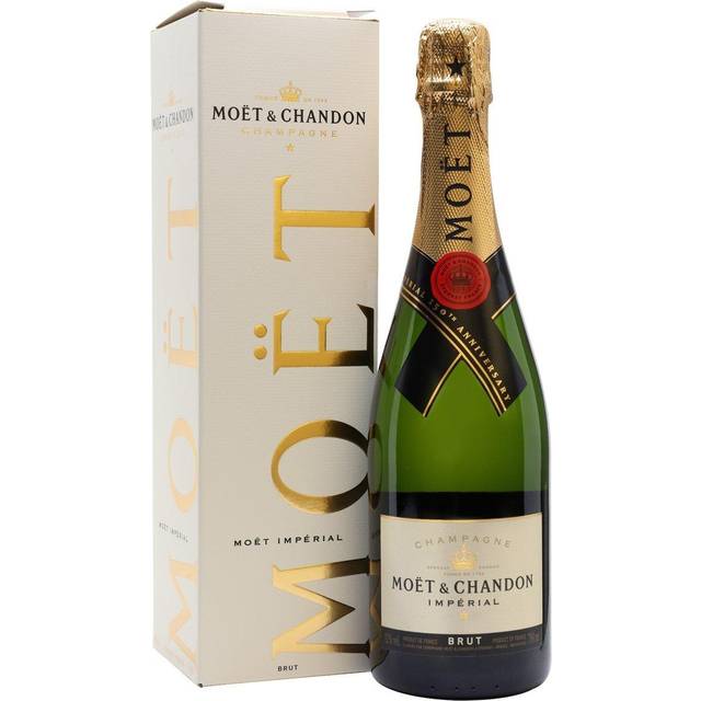 Moët & Chandon Brut Imperial Chardonnay, Pinot Meunier, Pinot Noir Champagne 12% 75cl - Morefews.dk