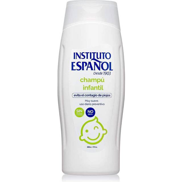 Instituto Español Gentle Anti-Lice Shampoo 500ml - Bedste luseshampoo - Dinskønhed.dk