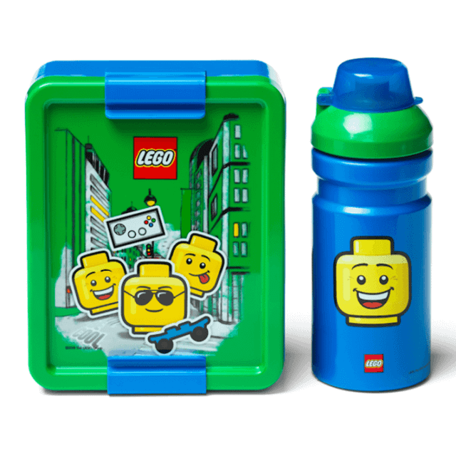Room Copenhagen Lego Iconic Boy Madkasse Sæt - Madkasse - TIl den lille