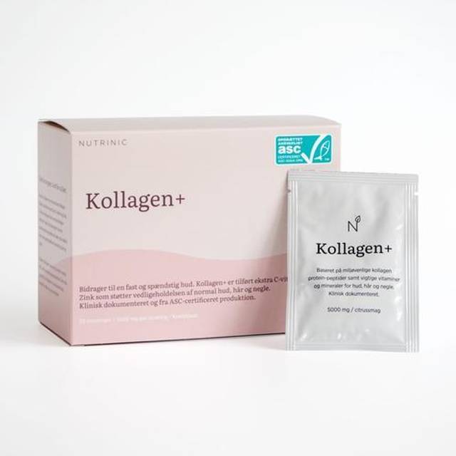 Nutrinic Kollagen+ - Kollagenpulver test - Dinskønhed.dk
