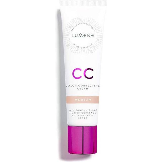 Lumene Nordic Chic CC Color Correcting Cream SPF20 Medium - CC Cream bedst i test - Dinskønhed.dk