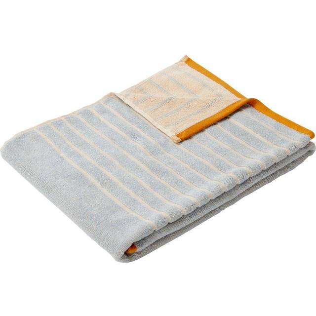 Hübsch 61209 Badehåndklæde sand (140x70cm) - Gaver til bedsteforældre - Gavehylden