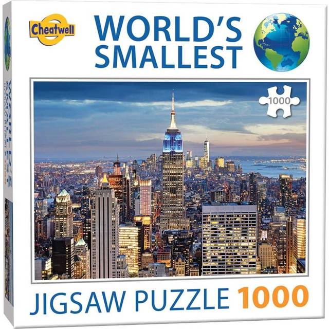 Cheatwell World's Smallest Puzzles New York 1000 Pieces - gavehylden.dk