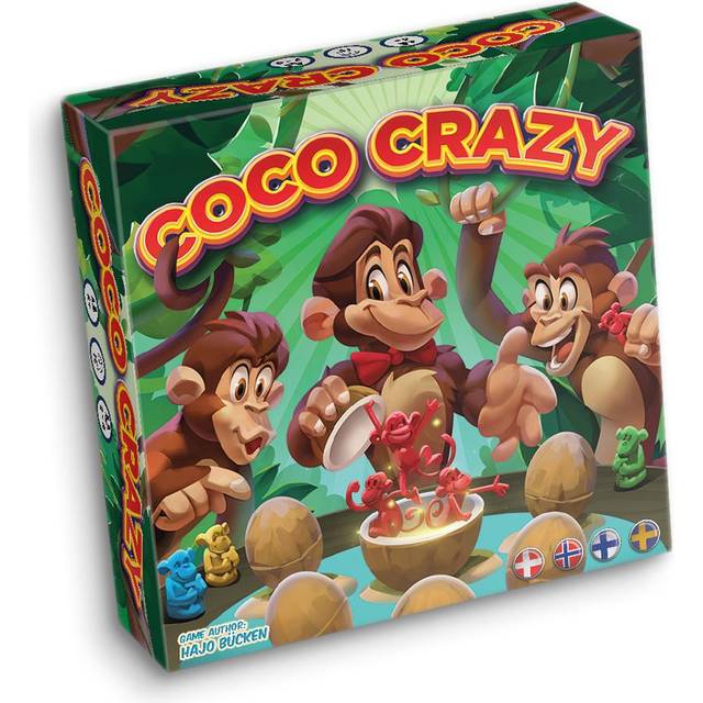 Coco Crazy - 10 Brætspil til små børn 2 – 4 år - Vildmedbørn.dk