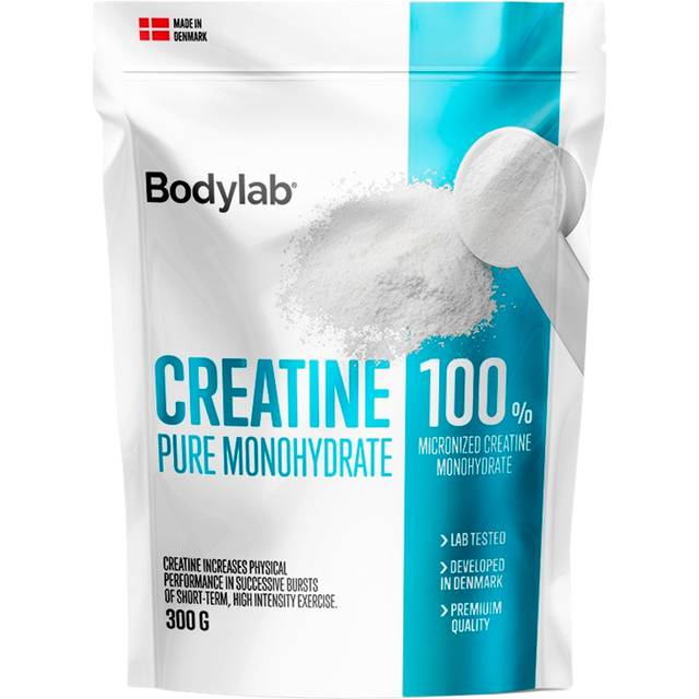 Bodylab Creatine Pure Monohydrate 300g 1 stk - Kreatin til svømmere: Dette skal du vide om kreatin som svømmer - Rygcrawl.dk