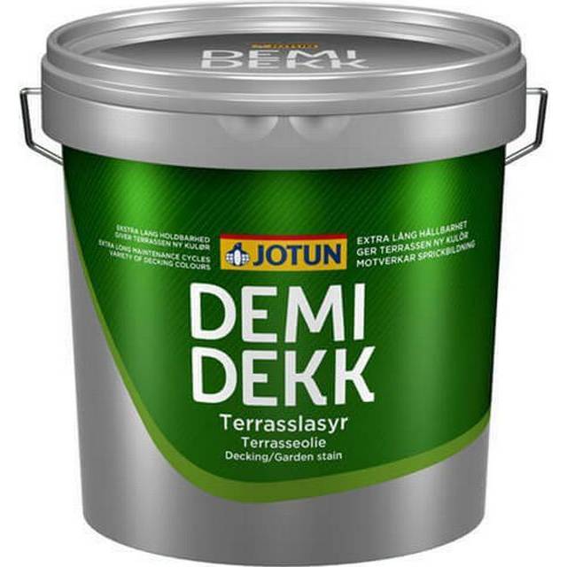 Jotun Demidekk Olie Transparent 9L - Terrasseolie test – Her er de bedste olier - Havekrogen.dk