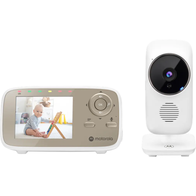 Motorola VM483 Video Baby Monitor - Babyalarm test - TIl den lille