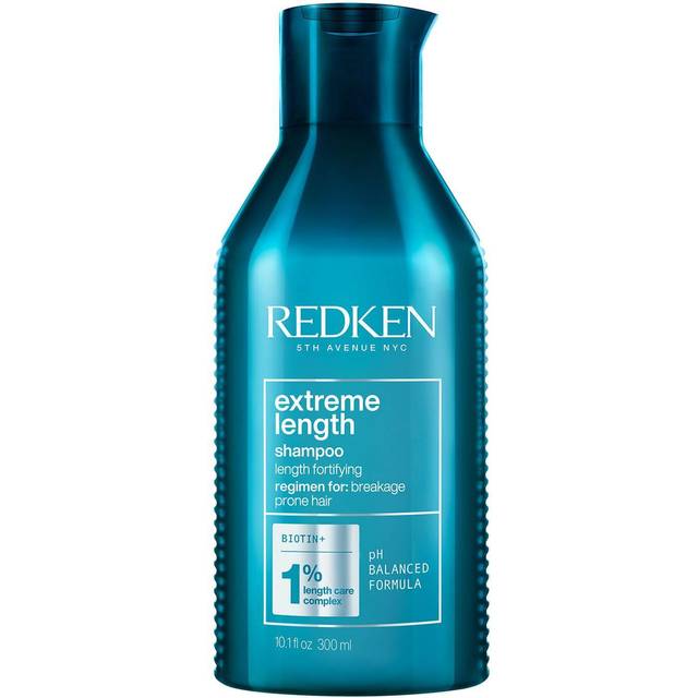 Redken Extreme Length Shampoo with Biotin 300ml - Bedste shampoo til fedtet hår - Dinskønhed.dk