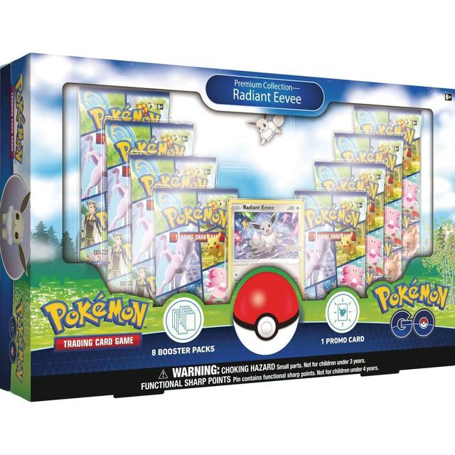 Pokémon TCG Pokémon Go Premium Collection Radiant Eevee - Gaver til 6 årig - TIl den lille