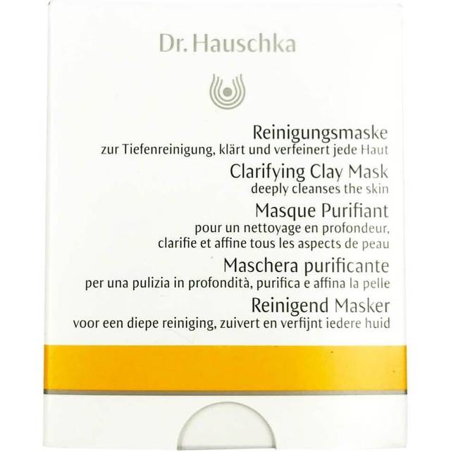Dr.Hauschka Clarifying Clay Mask Sachet 10g (Box of 10) - Bedste lermaske - Dinskønhed.dk