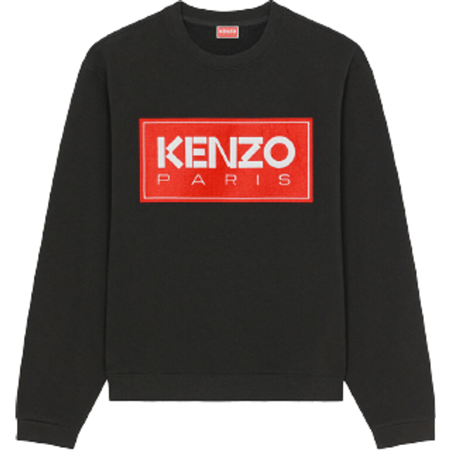 Kenzo Paris Sweatshirt - Black - Sejt tøj til teenageren 2022 – fedt tøj til drenge og piger - MOREFEWS