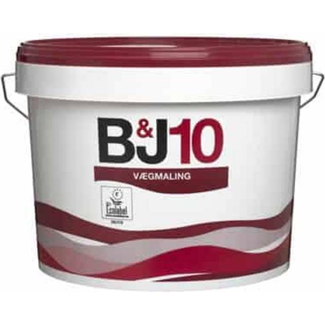 B&J 10 Vægmaling Hvid 4.5L - Guide: maling til køkken - Byg-selv.info