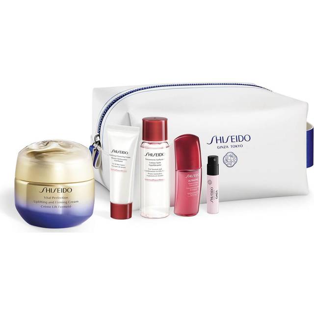 Shiseido Vital Perfection Uplifting and Firming Cream Pouch Set - Julegaveønsker - MOREFEWS