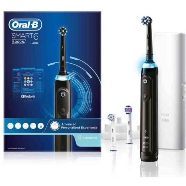 Oral-B Smart 6 6000N - Elektrisk tandbørste test – Bedste eltandbørste - Datalife.fk