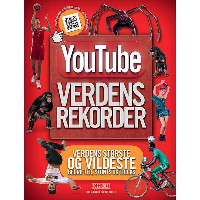 YouTube verdensrekorder 2022: Verdens største og vildeste bedrifter, stunts og tricks (Indbundet, 2022) - Gaver til 8 årig - TIl den lille