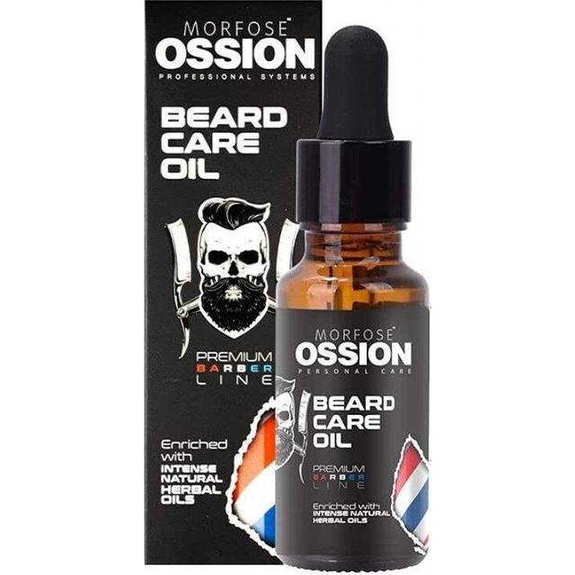 Morfose Ossion Beard Care Oil 20 ml - Bedste skægolie - Dinskønhed.dk