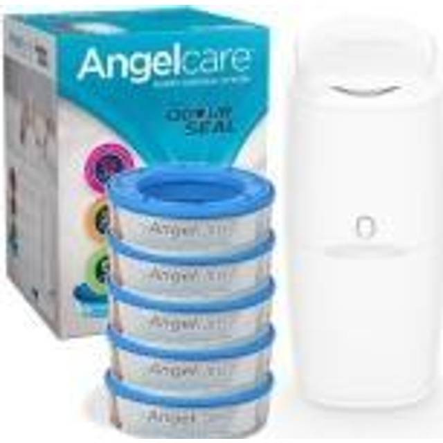 Abakus ABAKUS-CLASSIC DIAPER CONTAINER 5 ANGELCARE CARTRIDGES - Blespand test - TIl den lille
