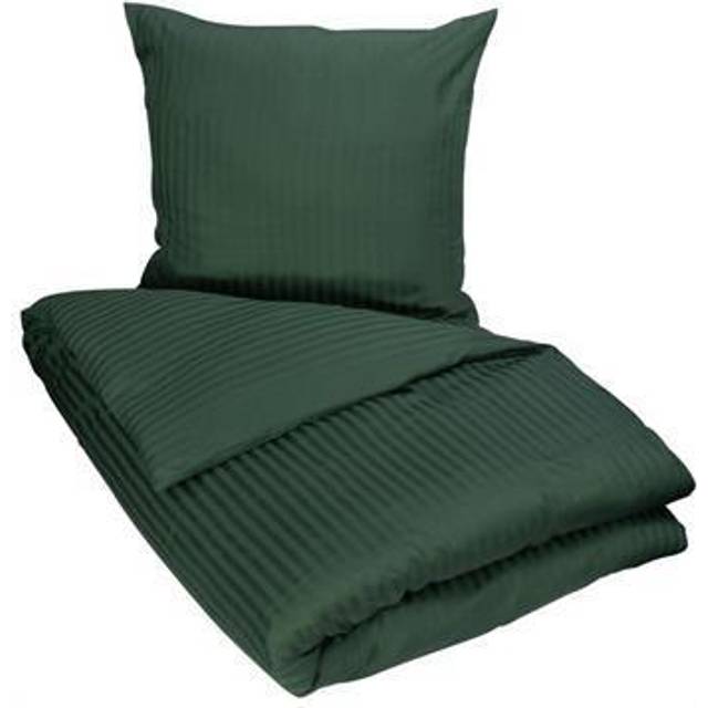 Borg Living Baby sengetøj 70x100 - Grøn bomuldssatin - Gaver til nyfødt - TIl den lille
