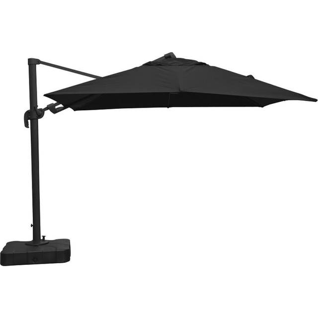 Outfit Hanging Umbrella 300cm - Populære firkantede parasoller til terrasse og altan - Havekrogen.dk