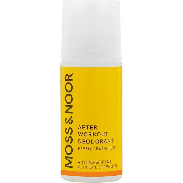 Moss & Noor After Workout Deo Roll-on Fresh Grapefruit 60ml - Bedste deodorant - Dinskønhed.dk