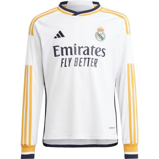adidas Real Madrid Home Shirt 23/24 - gavehylden.dk